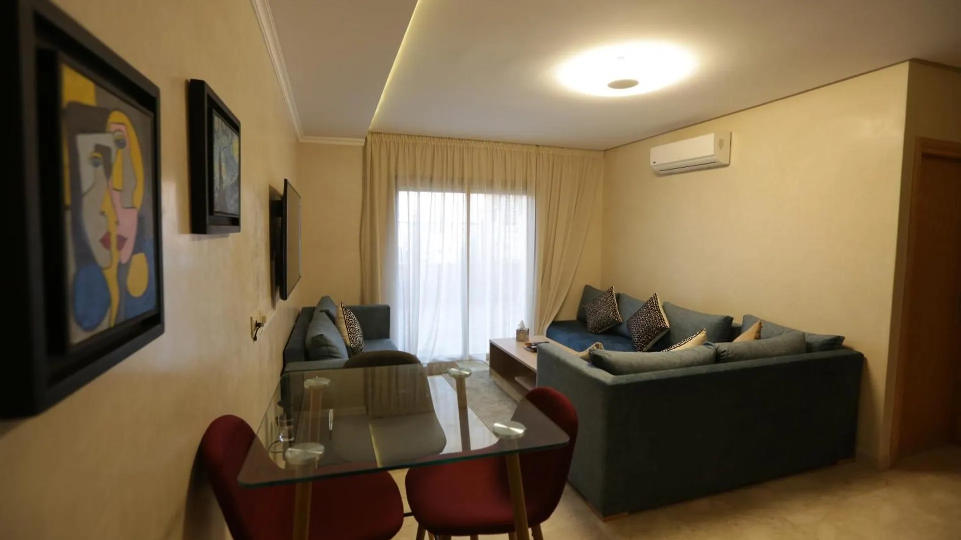 Hanna Modern - Patio & Bbq - Wifi - Center - Ac Marrakesh Appartement